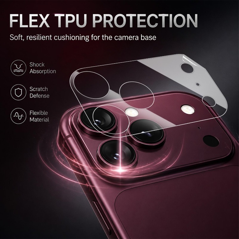iPhone Duo 18 Pro Max 18Pro用、透 - Hydrogel Screen Protector のレビューと価格