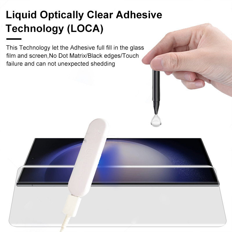 ナノ液体UVフルグルー強化ガラス製液晶保護フィルム iPho - Nano Liquid Coating のレビューと価格
