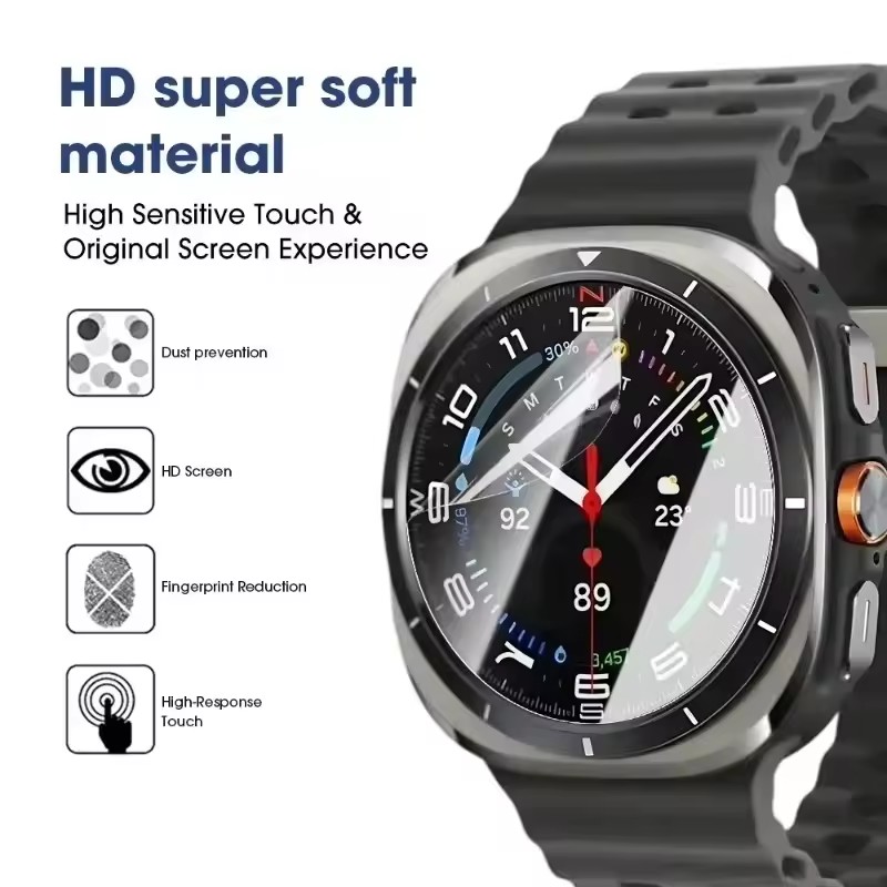 5 個のハイドロゲルフィルムサムスンギャラクシーウォッチ 7 - Hydrogel Screen Protector のレビューと価格
