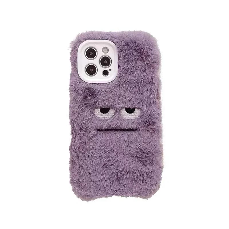 かわいいモンスターのぬいぐるみ風、ふわふわのiPhoneケー - Apple Iphone 15 Pro Max のレビューと価格
