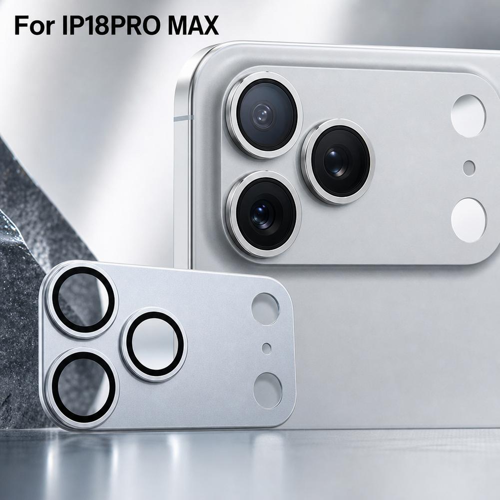 iPhone 18 Pro Max用、金属製の強化ガラス製カ - Camera Lens Protector のレビューと価格