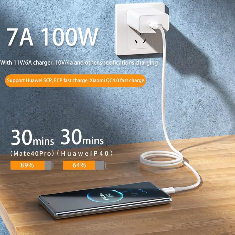 7A 100W 超急速充電対応 Type-C USBケーブル - Huawei Nova 12 のレビューと価格
