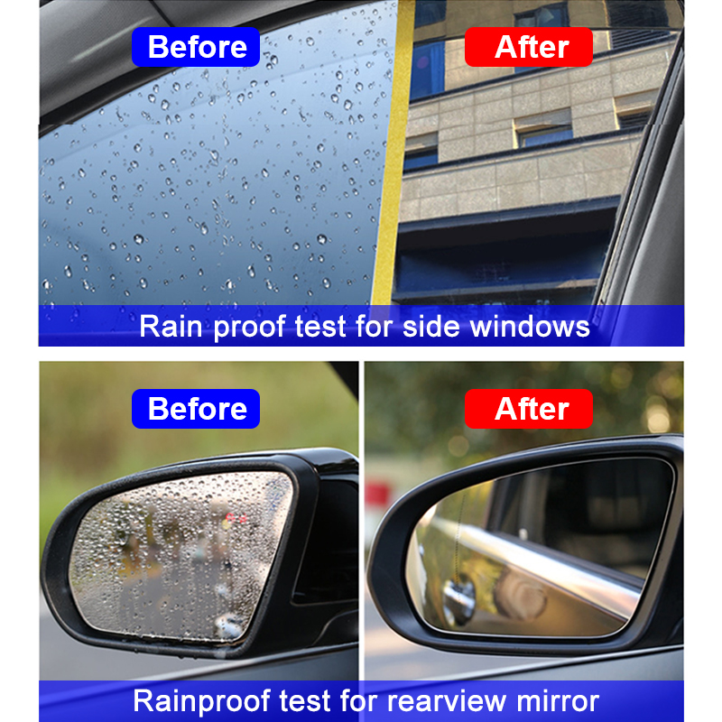 自動車用ガラスの撥水・防雨スプレー、ナノコーティング、疎水性 - Nano Liquid Coating のレビューと価格
